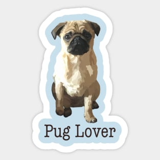 Pug Lover Sticker